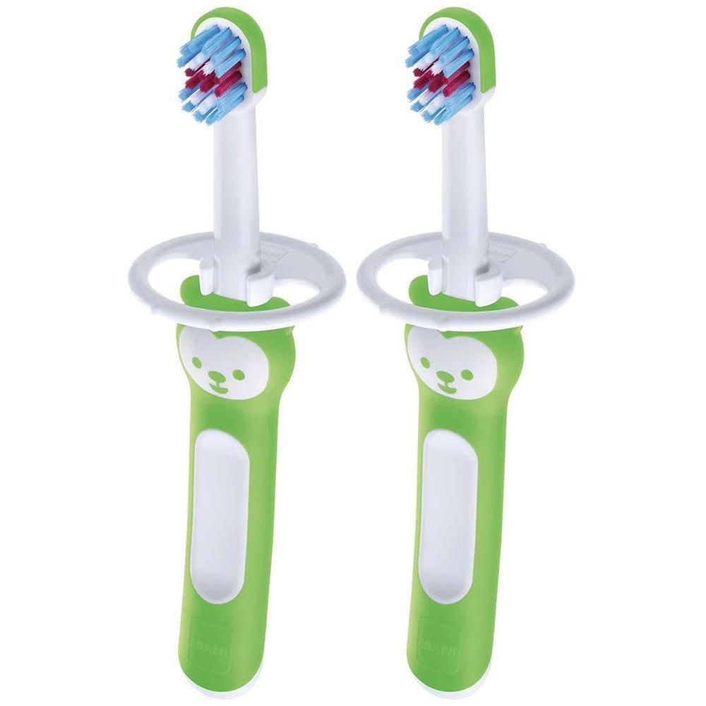 MAM Babys Brush 6+ Monate 2x 2x1 St Zahnbürste