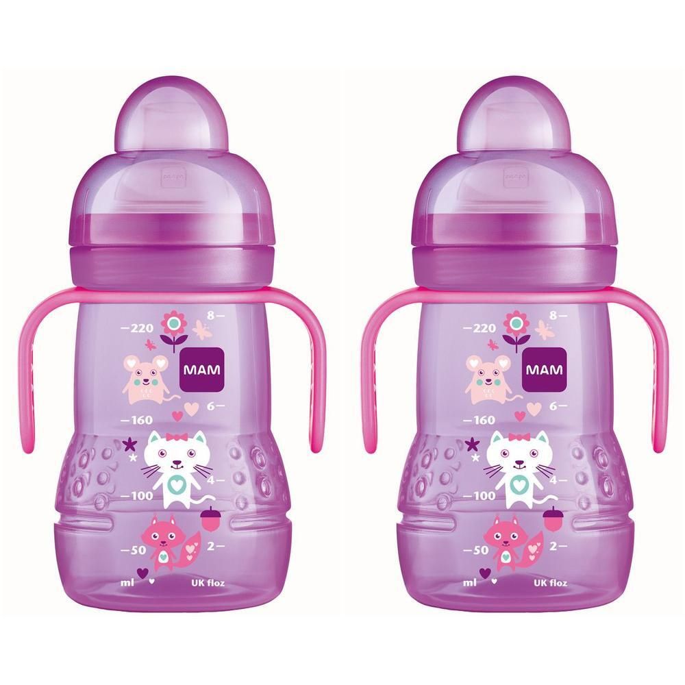 MAM Trainer+ 220 ml für Mädchen 2x 2x1 St