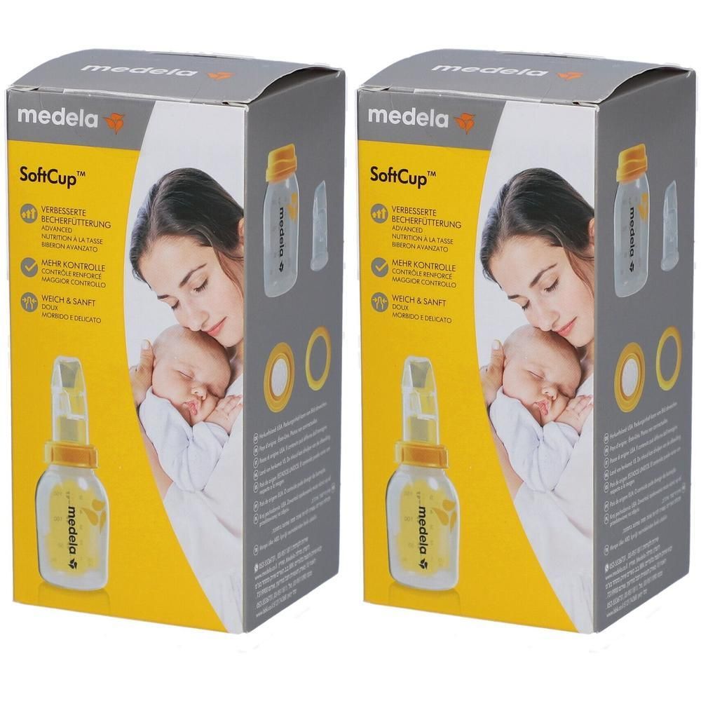 Medela SoftCup Spezial-Trinkbecher 2x 2x1 St Flaschen