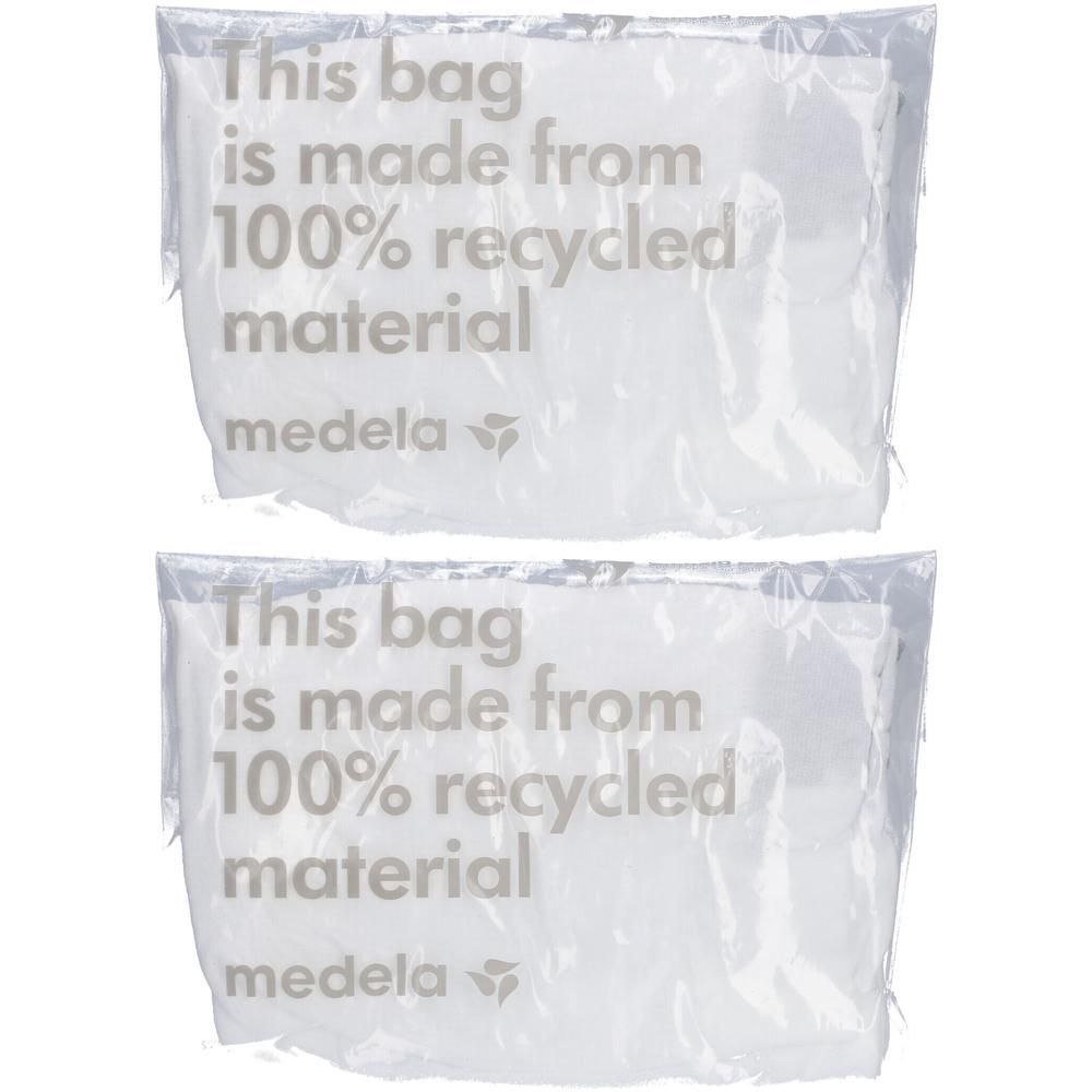Medela ultraleichtes Brustband weiß S/M 2x 2x2 St