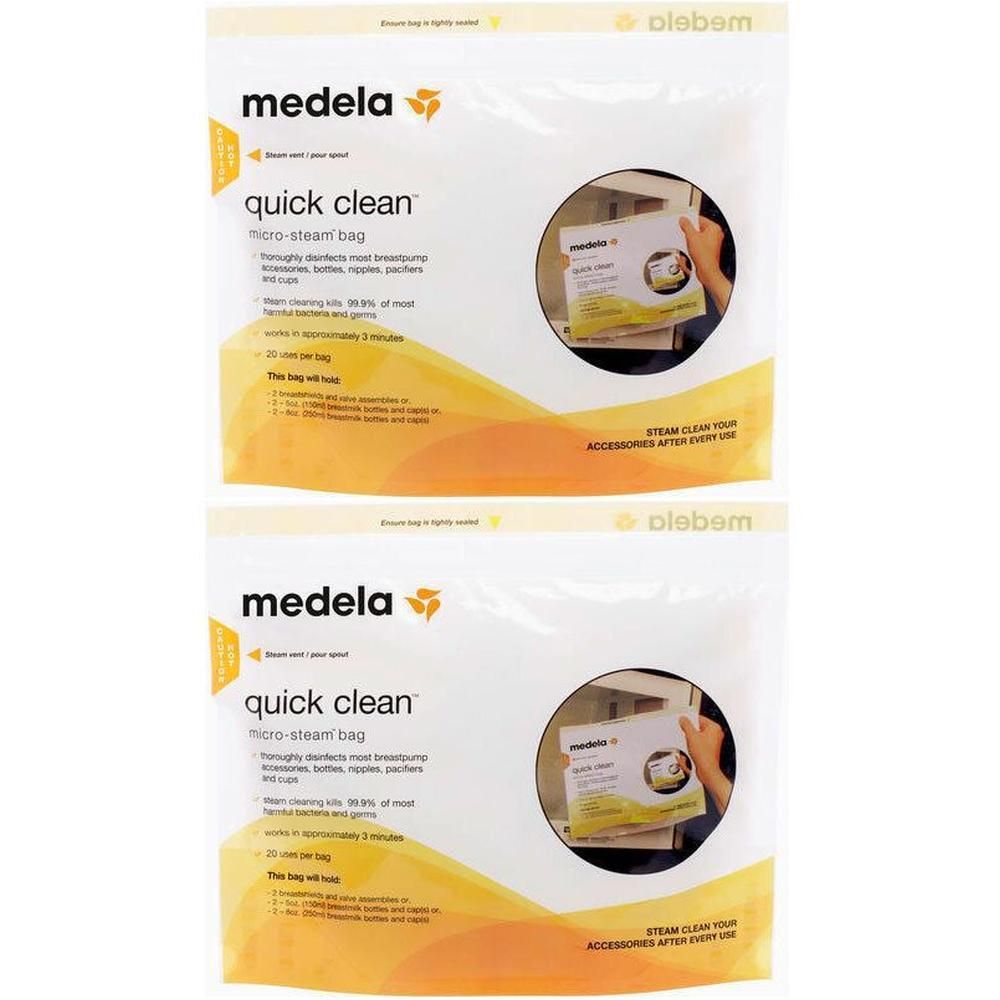 Medela Quick Clean Beutel 2x 2x5 St