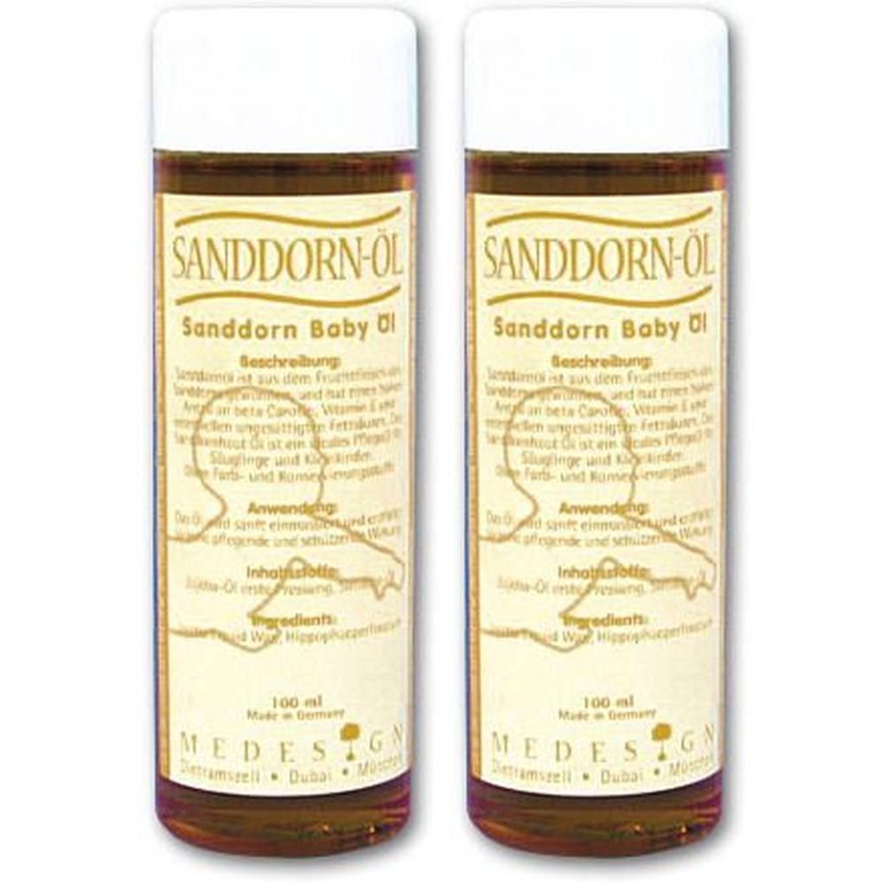 Sanddornöl 2x 2x100 ml Öl