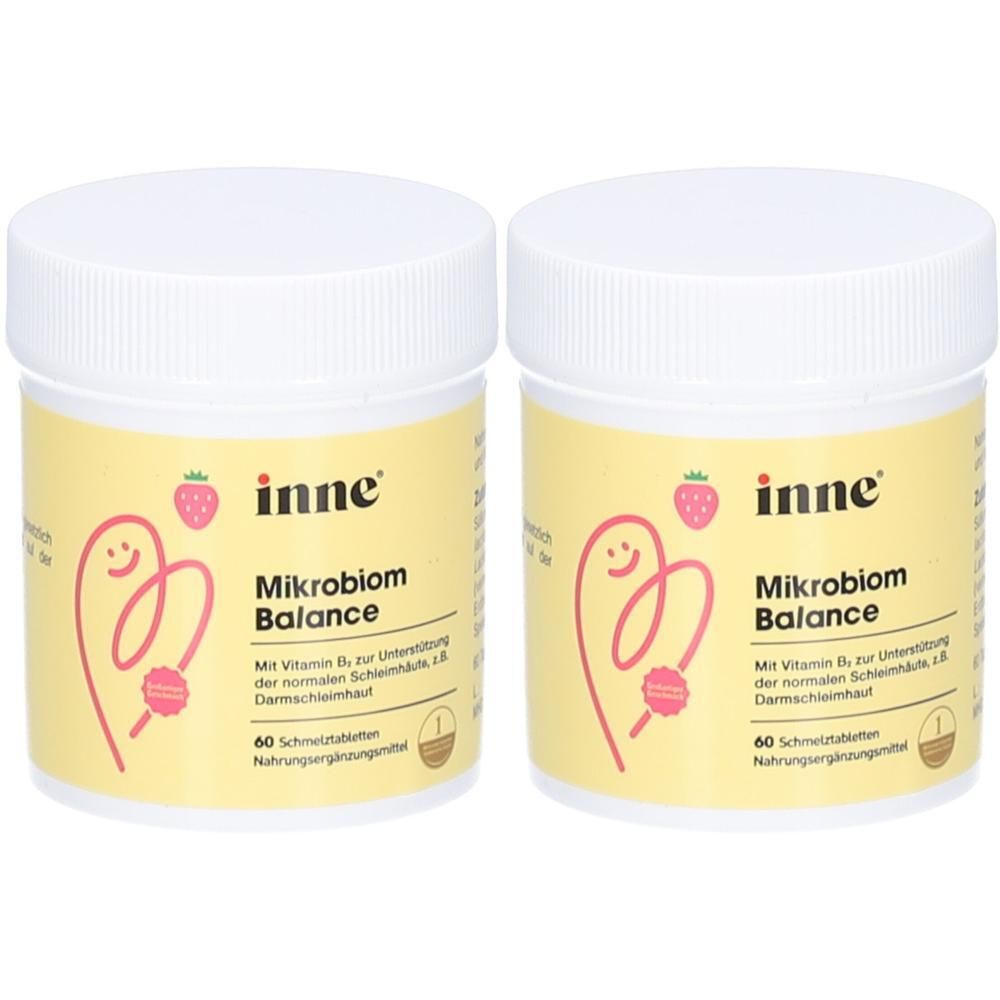 Inne Mikrobiom Balance Schmelztabletten 2x 2x60 St