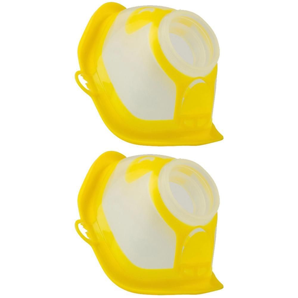 Microdrop RF7 Maske Kind gelb transparent 2x 2x1 St