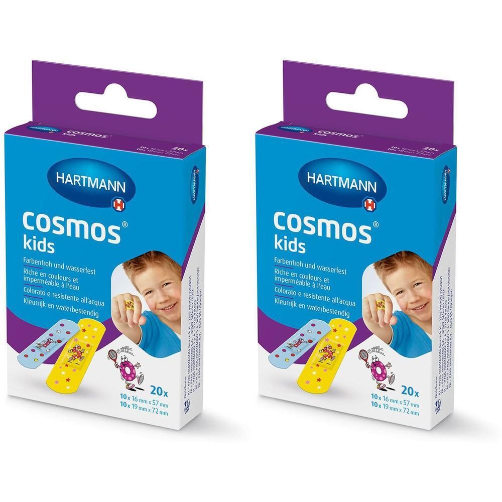 Cosmos kids Pflasterstrips 2 Größen 2x 2x20 St Pflaster