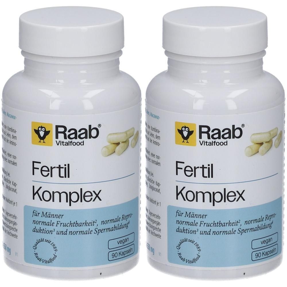 Raab Vitalfood Fertil Komplex Kapseln 2x 2x90 St