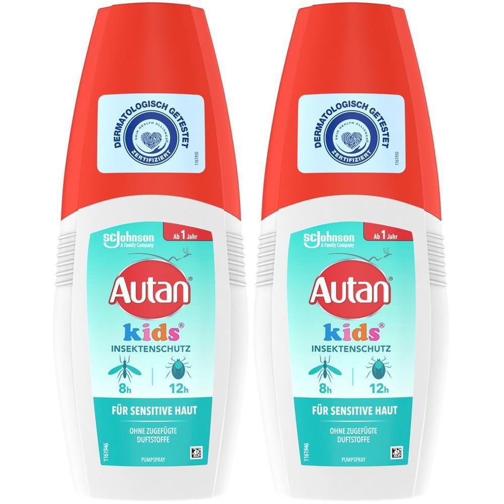Autan Kids Pumpspray 2x 2x100 ml Spray
