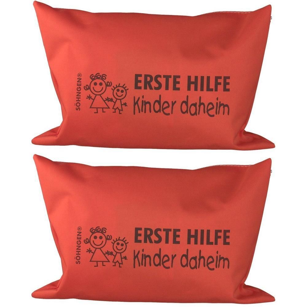 Erste Hilfe Tasche Kinder Daheim orange 2x 2x1 St