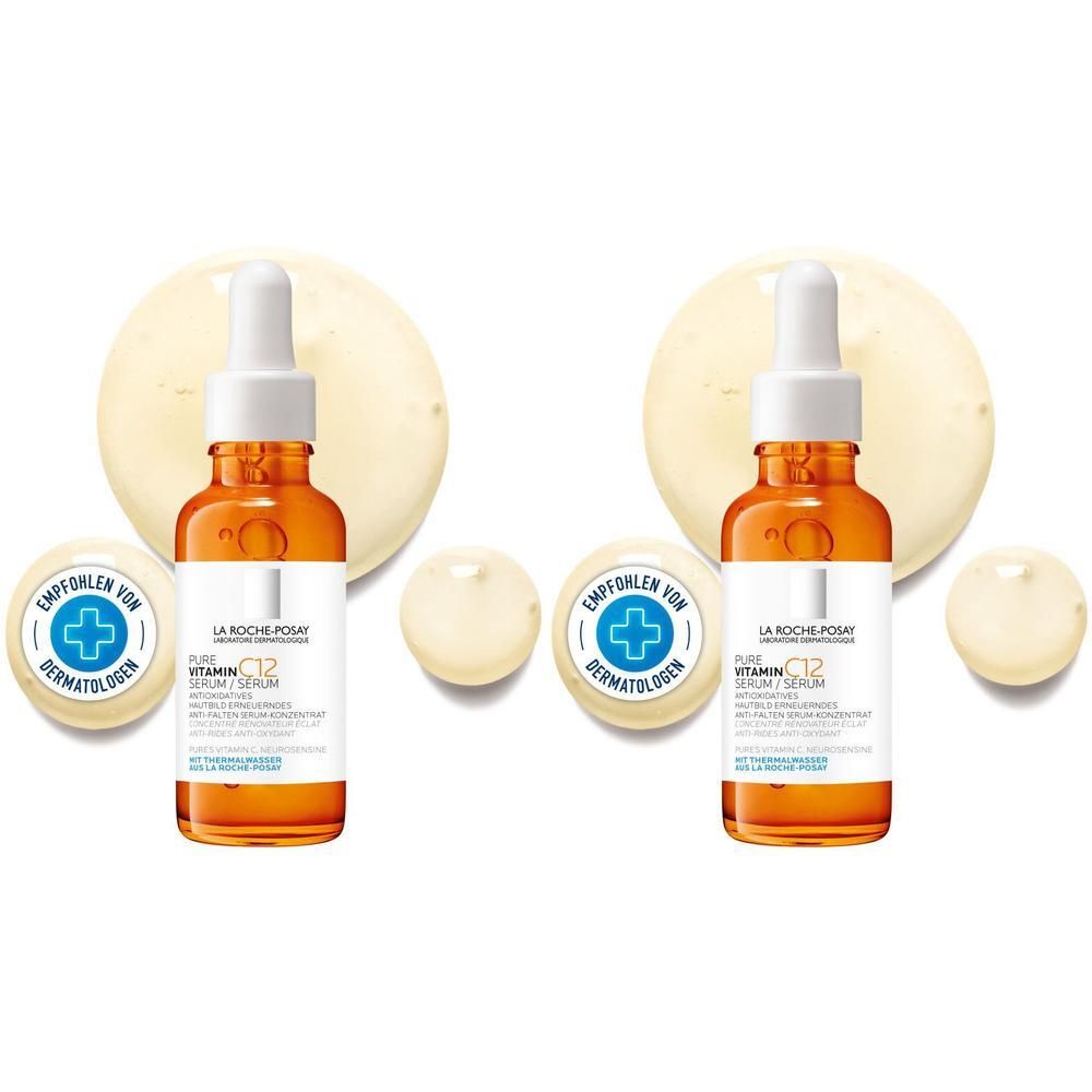 Roche-Posay Pure Vitamin C12 Serum 2x 2x30 ml Konzentrat