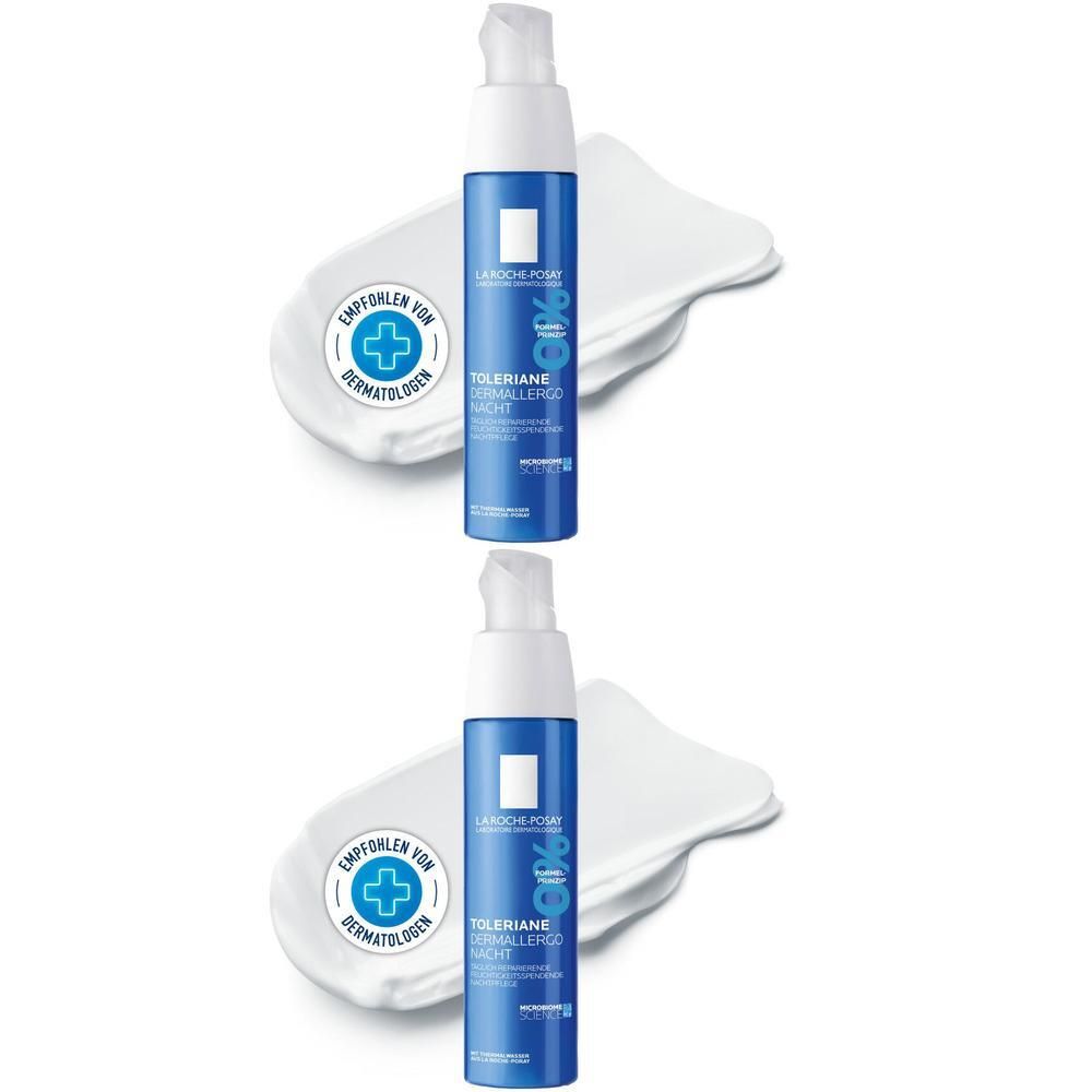 Roche-Posay Dermallergo Nachtcreme 2x 2x40 ml Creme