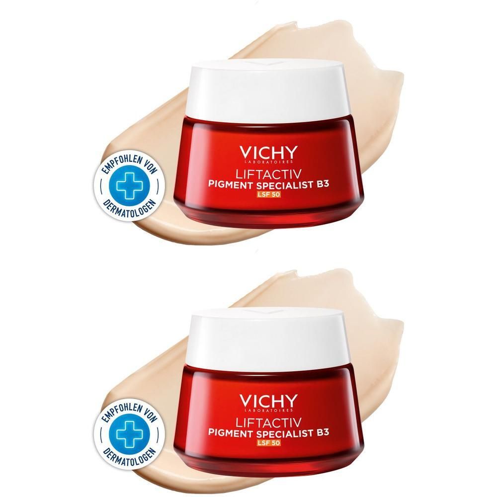 Vichy Liftactiv B3 Anti-Pigmentflecken Cre.LSF 50 2x 2x50 ml Creme