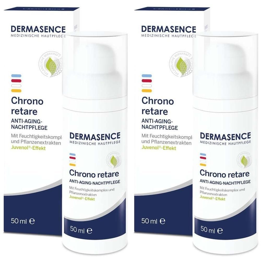 Dermasence Chrono retare Anti-Aging-Nachtpflege 2x 2x50 ml Nachtcreme