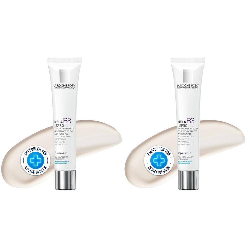 Roche-Posay Mela B3 Pflegecreme LSF 30 2x 2x40 ml Creme