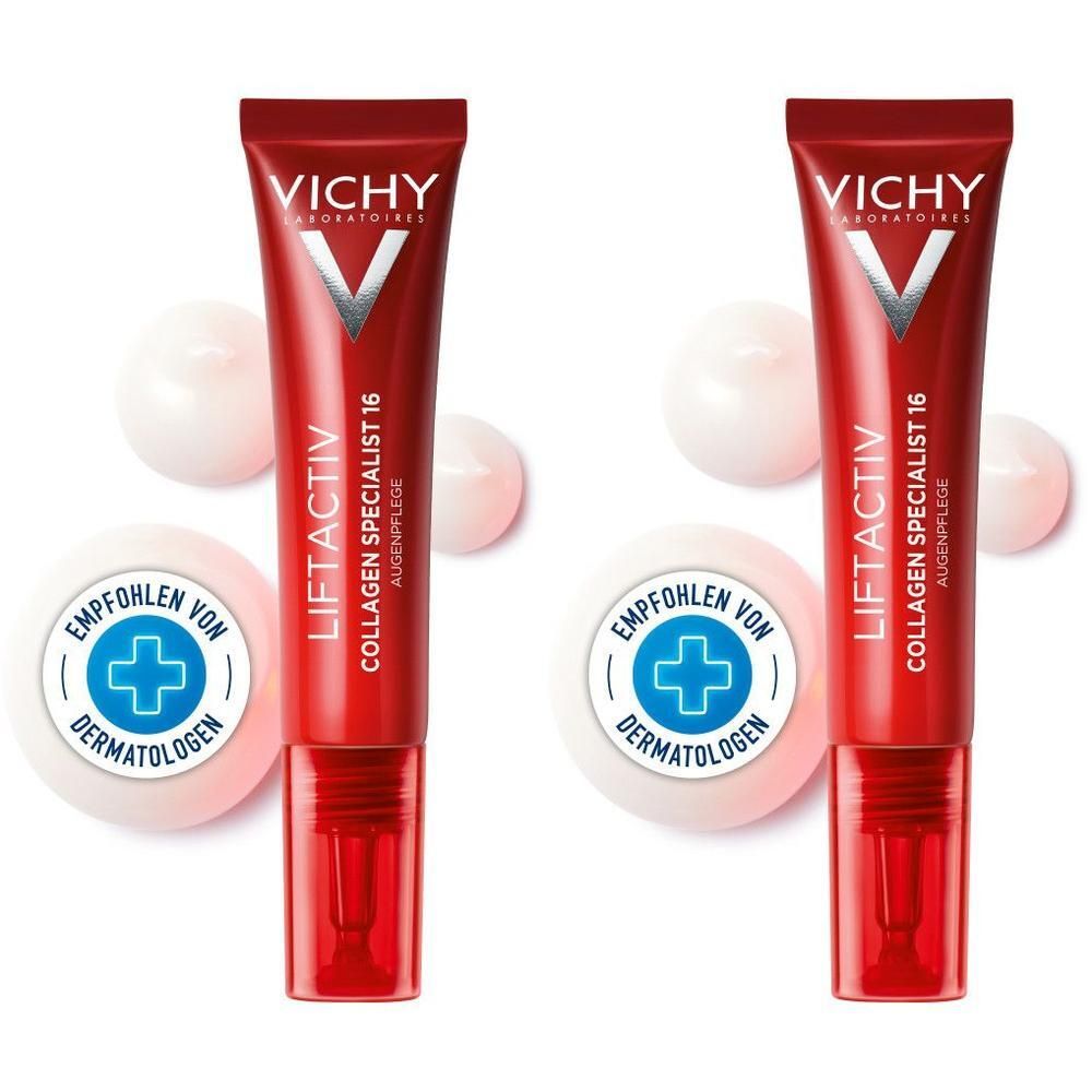 Vichy Liftactiv Collagen Specialist Augencreme 2x 2x15 ml