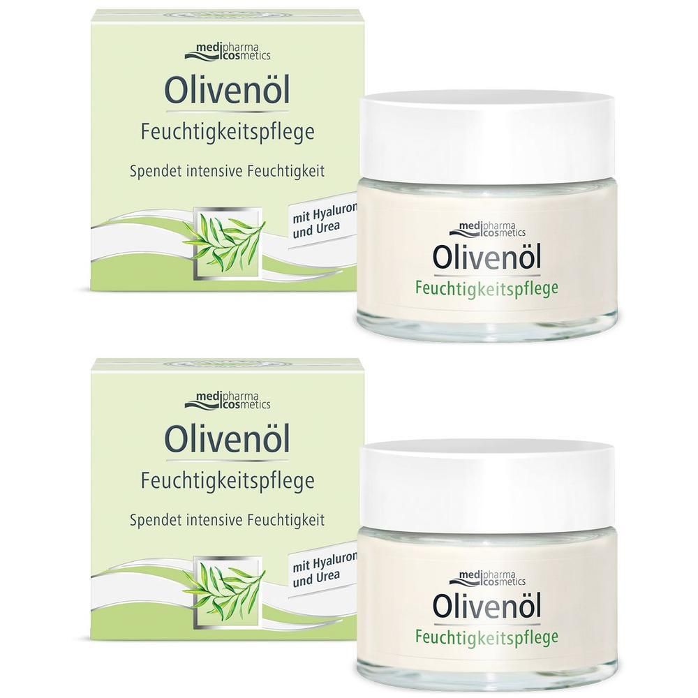 Olivenöl Feuchtigkeitspflege Creme 2x 2x50 ml
