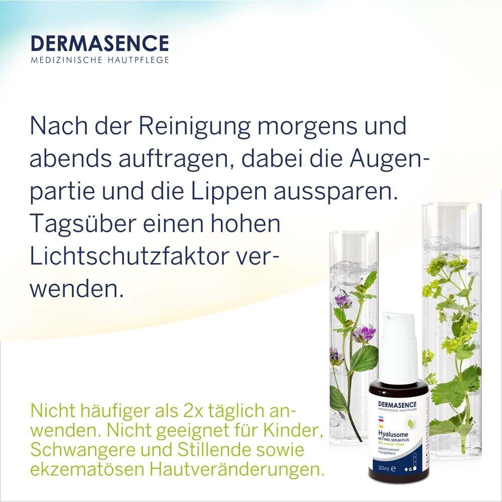 DERMASENCE Hyalusome RETINOL SERUM PLUS