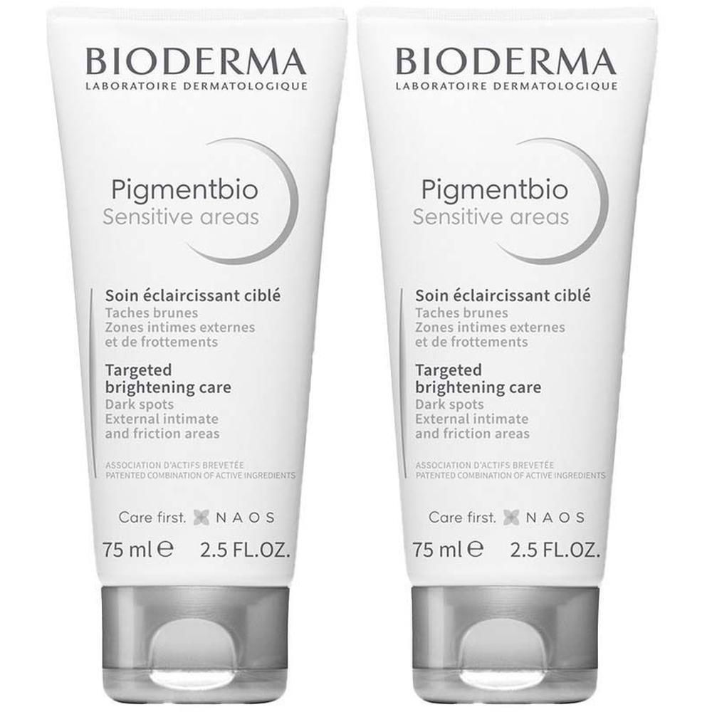 Bioderma Pigmentbio Sensitive Areas Creme 2x 2x75 ml