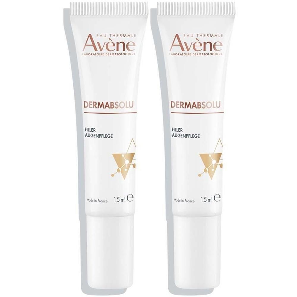 Avene DermAbsolu Filler Augenpflege 2x 2x15 ml Augencreme