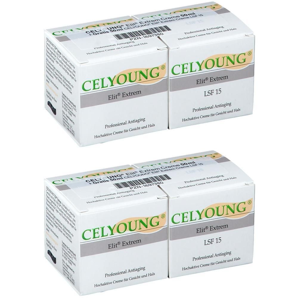 Celyoung Elit Extrem Creme 50ml+gratis 2x 2x2x50 ml