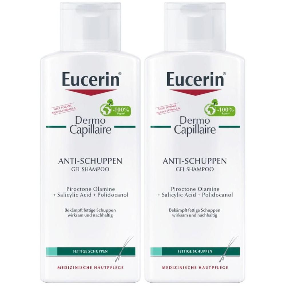 Eucerin DermoCapillaire Anti-Schuppen Gel Shampoo 2x 2x250 ml