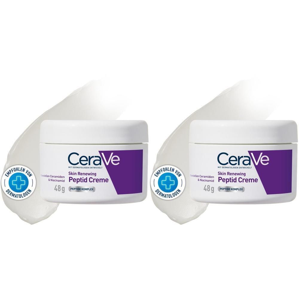 Cerave Skin renewing Peptid Creme 2x 2x48 g