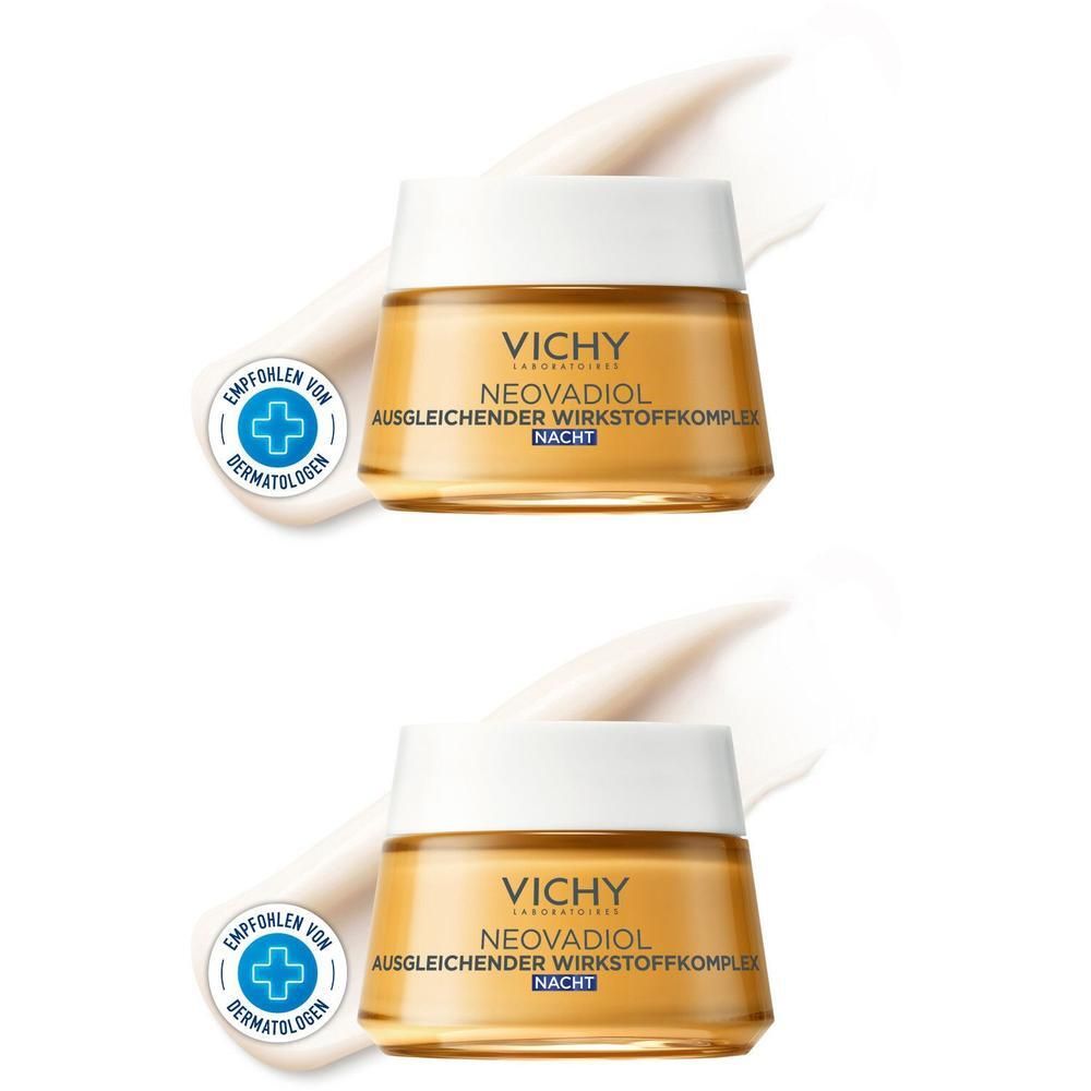 Vichy Neovadiol Nachtcreme In den Wechseljahren 2x 2x50 ml Creme