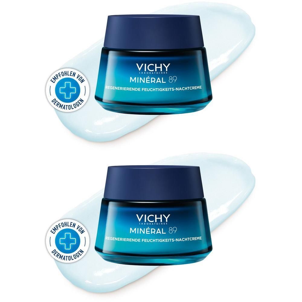 Vichy Mineral 89 Nachtcreme 2x 2x50 ml Creme
