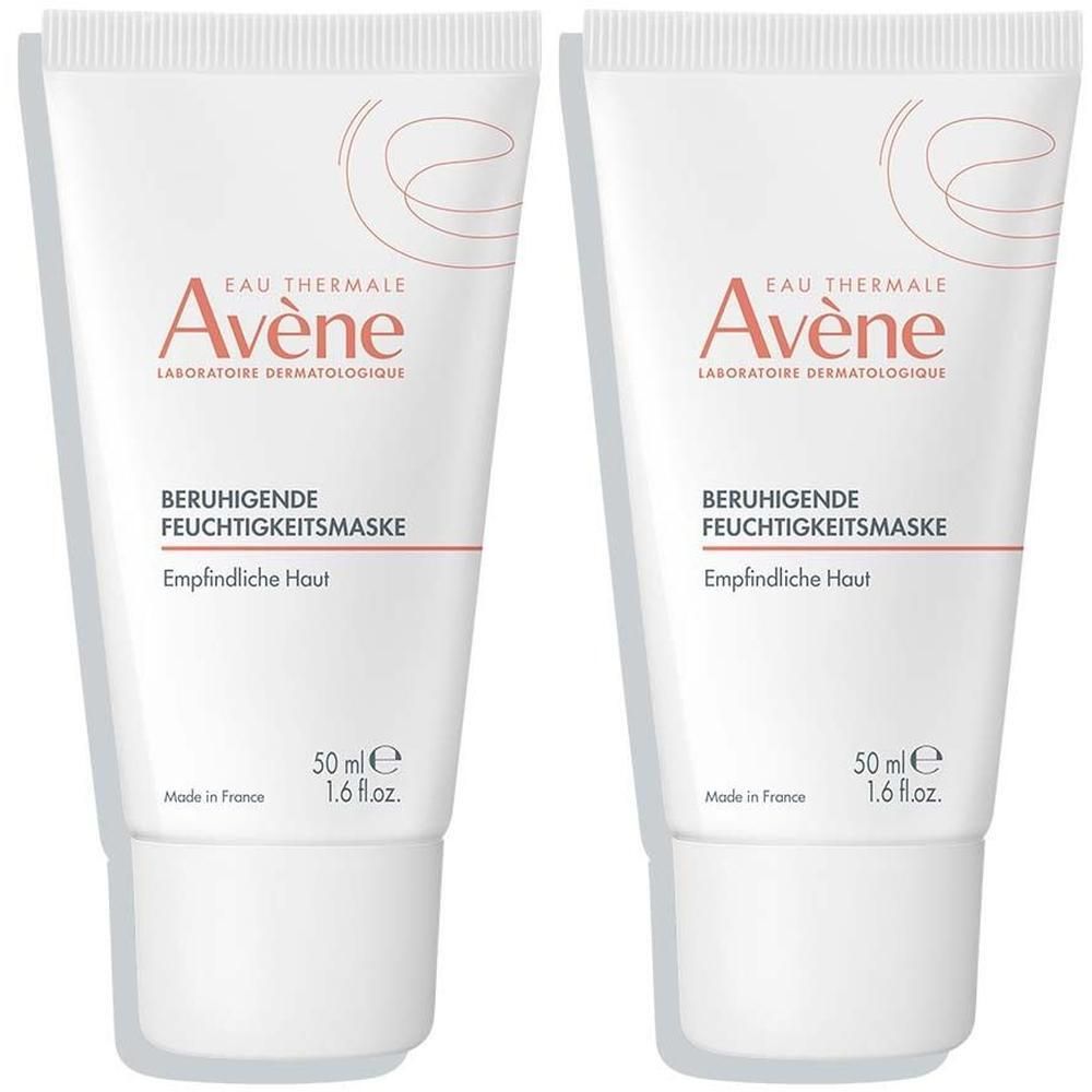 Avene beruhigende Feuchtigkeitsmaske 2x 2x50 ml Emulsion