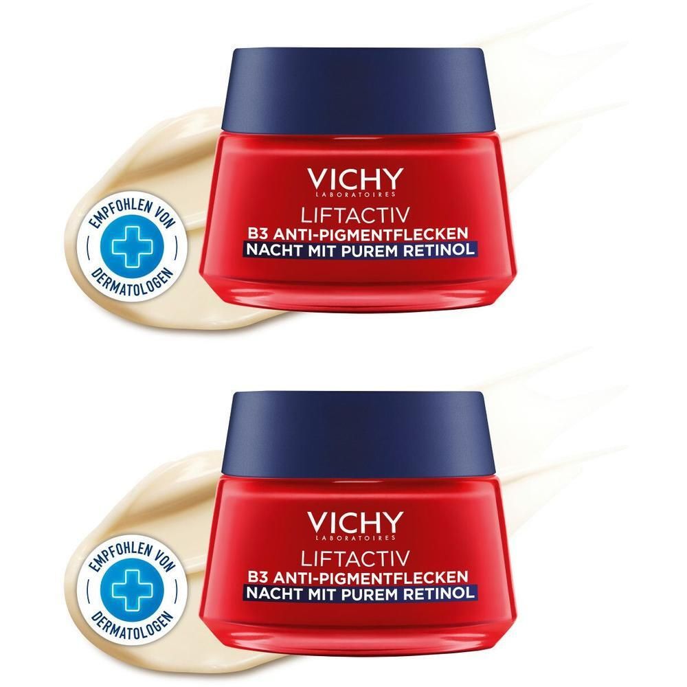 Vichy Liftactiv B3 Retinol Nachtcreme 2x 2x50 ml Creme