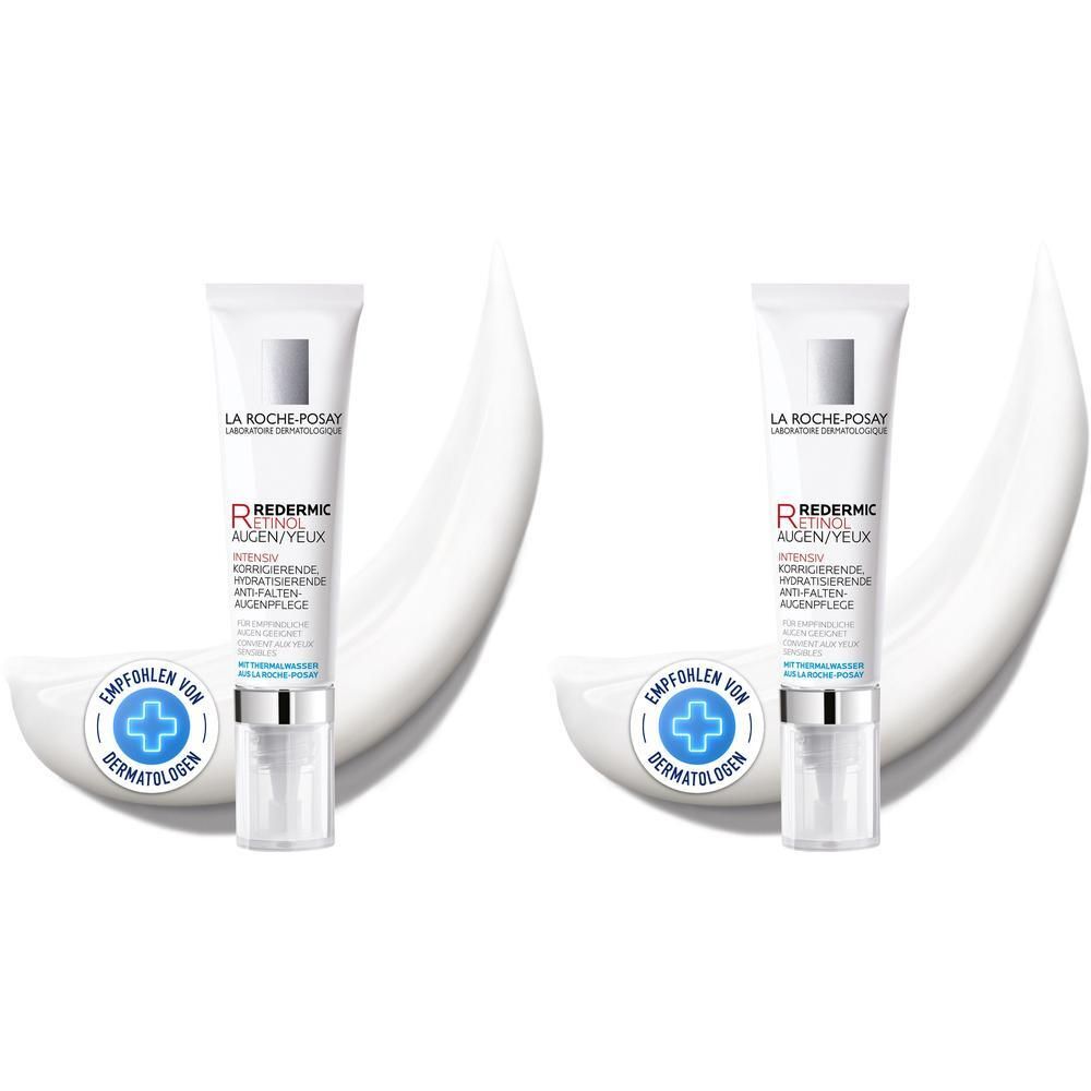 Roche-Posay Redermic R Augen Creme 2x 2x15 ml Augencreme