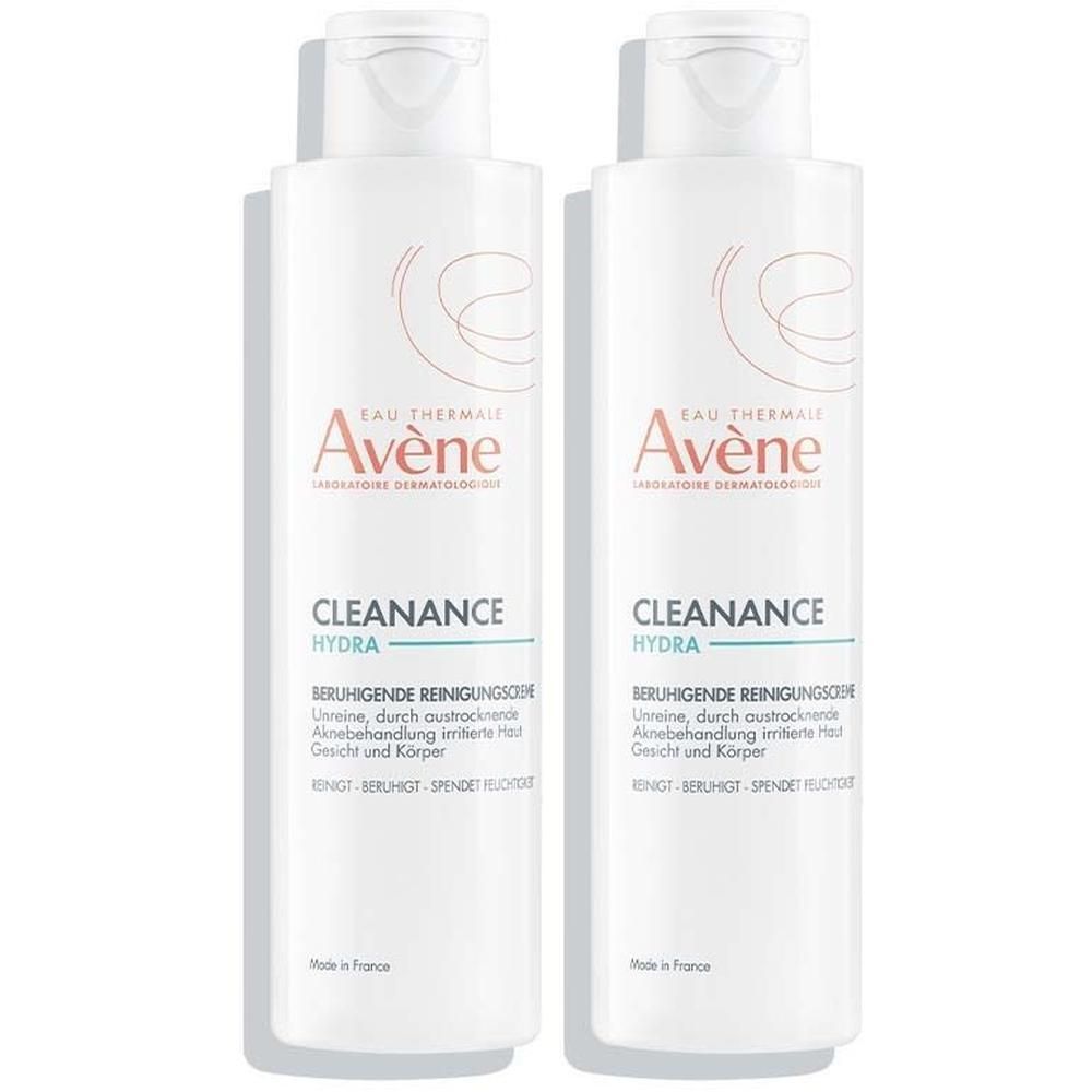 Avene Cleanance Hydra beruhig.Reinigungscreme 2x 2x200 ml Creme