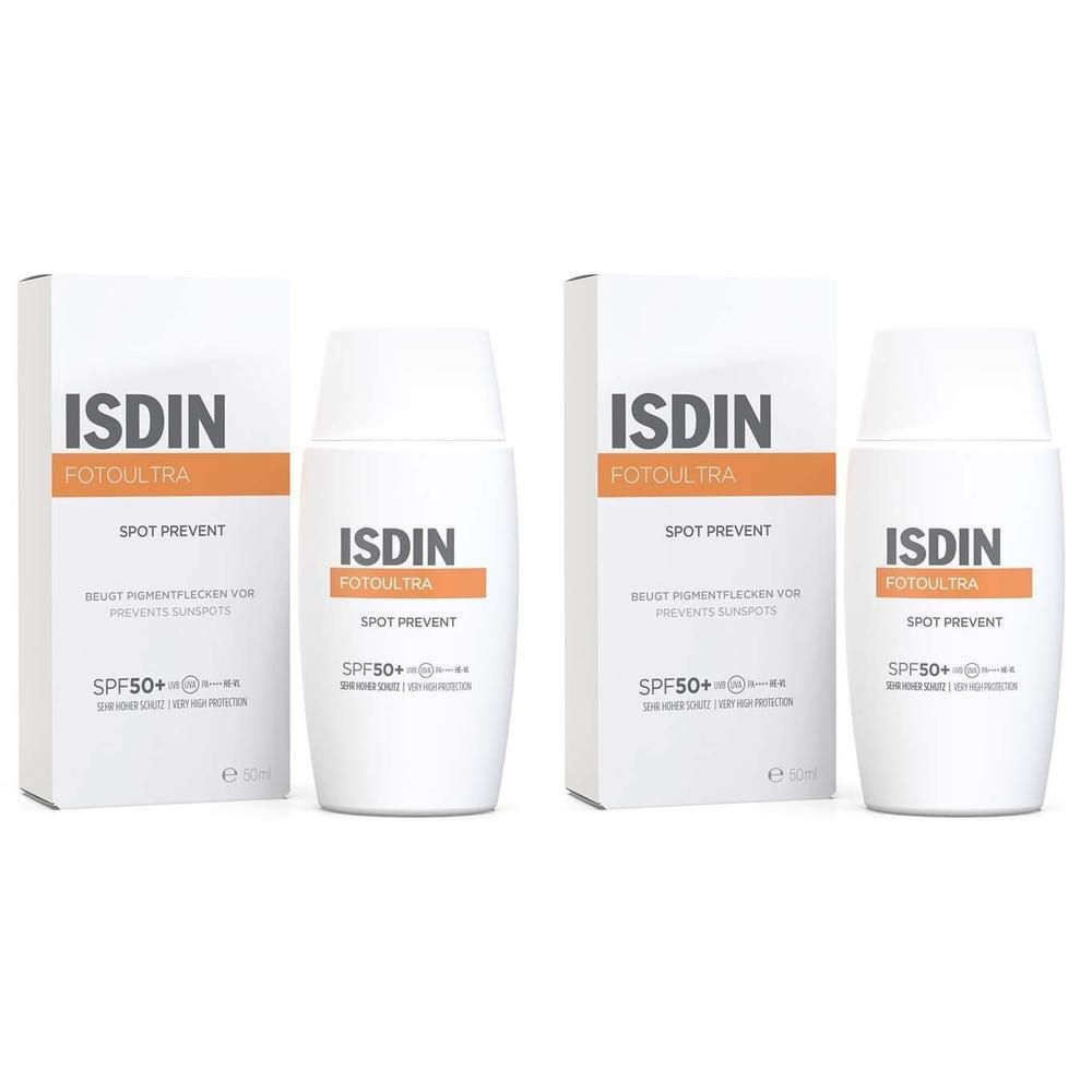 Isdin FotoUltra Spot Prevent Fusion Fluid 2x 2x50 ml Emulsion