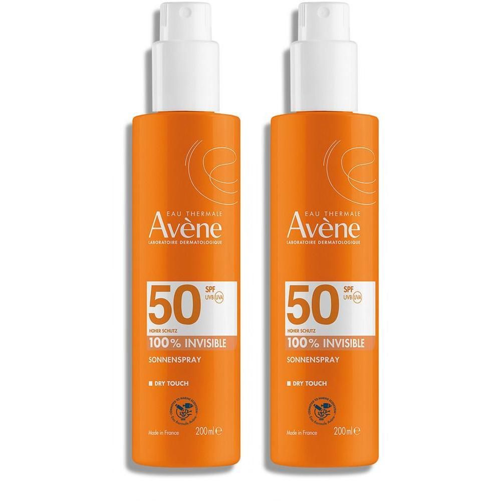 Avene Sonnenspray SPF 50 2x 2x200 ml Spray