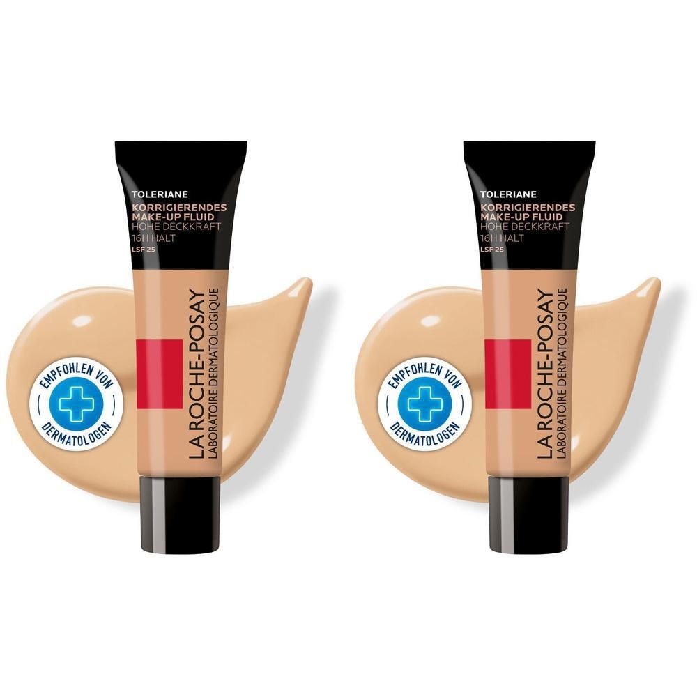 Roche-Posay Toleriane Fluide Make-up Nr.10 2x 2x30 ml Flüssigkeit