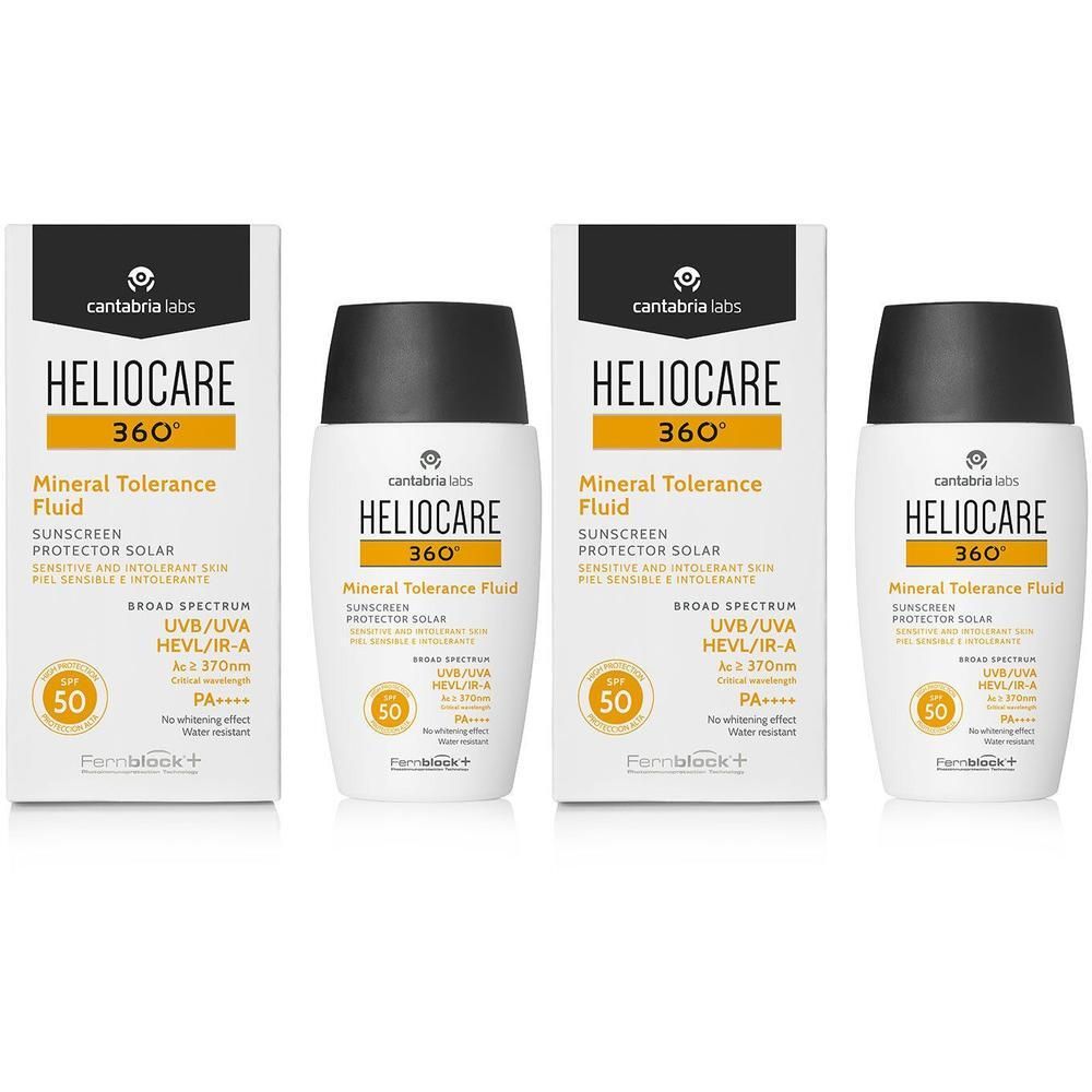 Heliocare Mineral Tolerance Fluid 2x 2x50 ml Gel