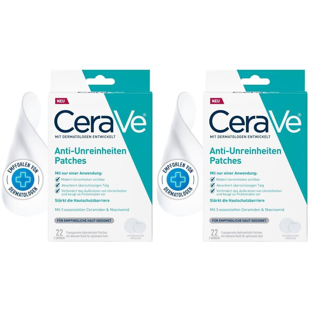 Cerave Anti-Unreinheiten Patches 2x 2x22 St Pflaster