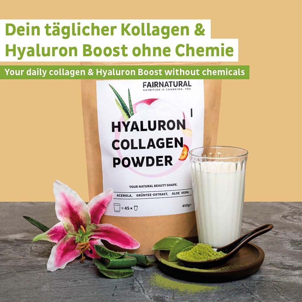 Kollagen Hyaluron Pulver + Vitamin C