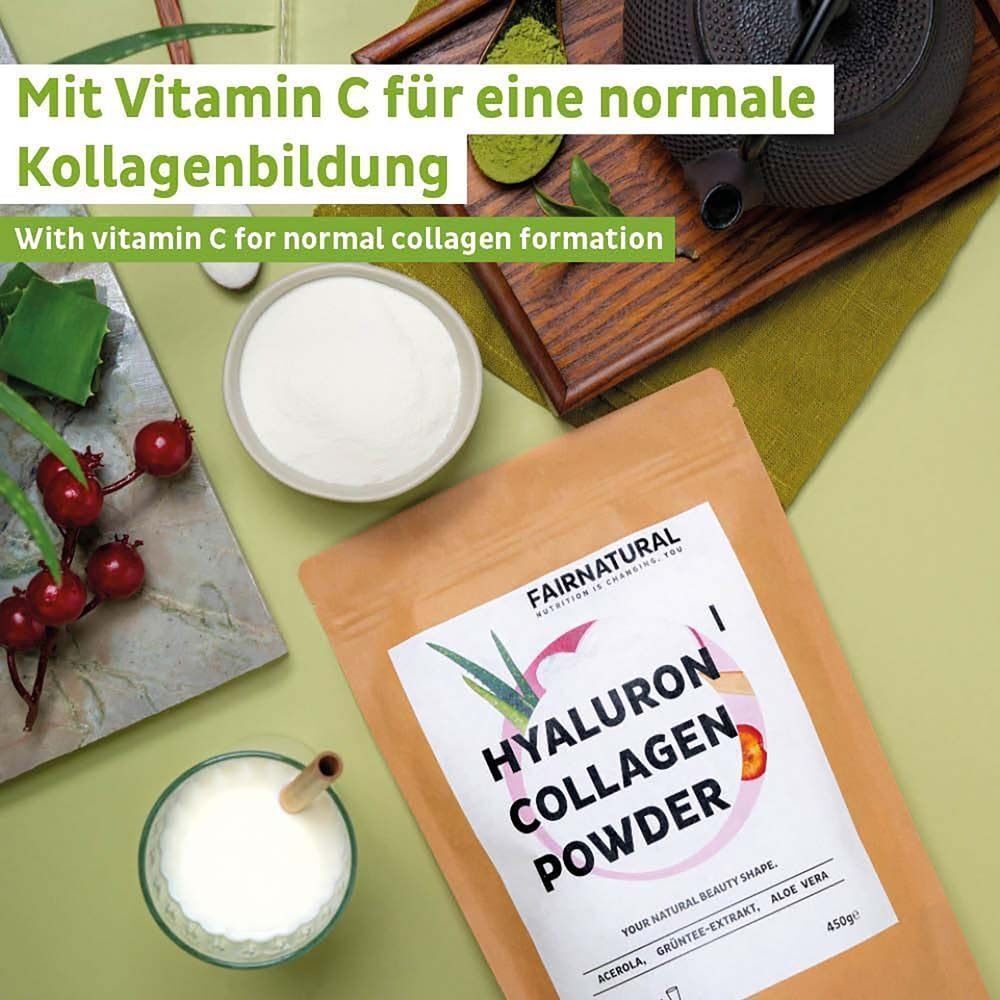 Kollagen Hyaluron Pulver + Vitamin C
