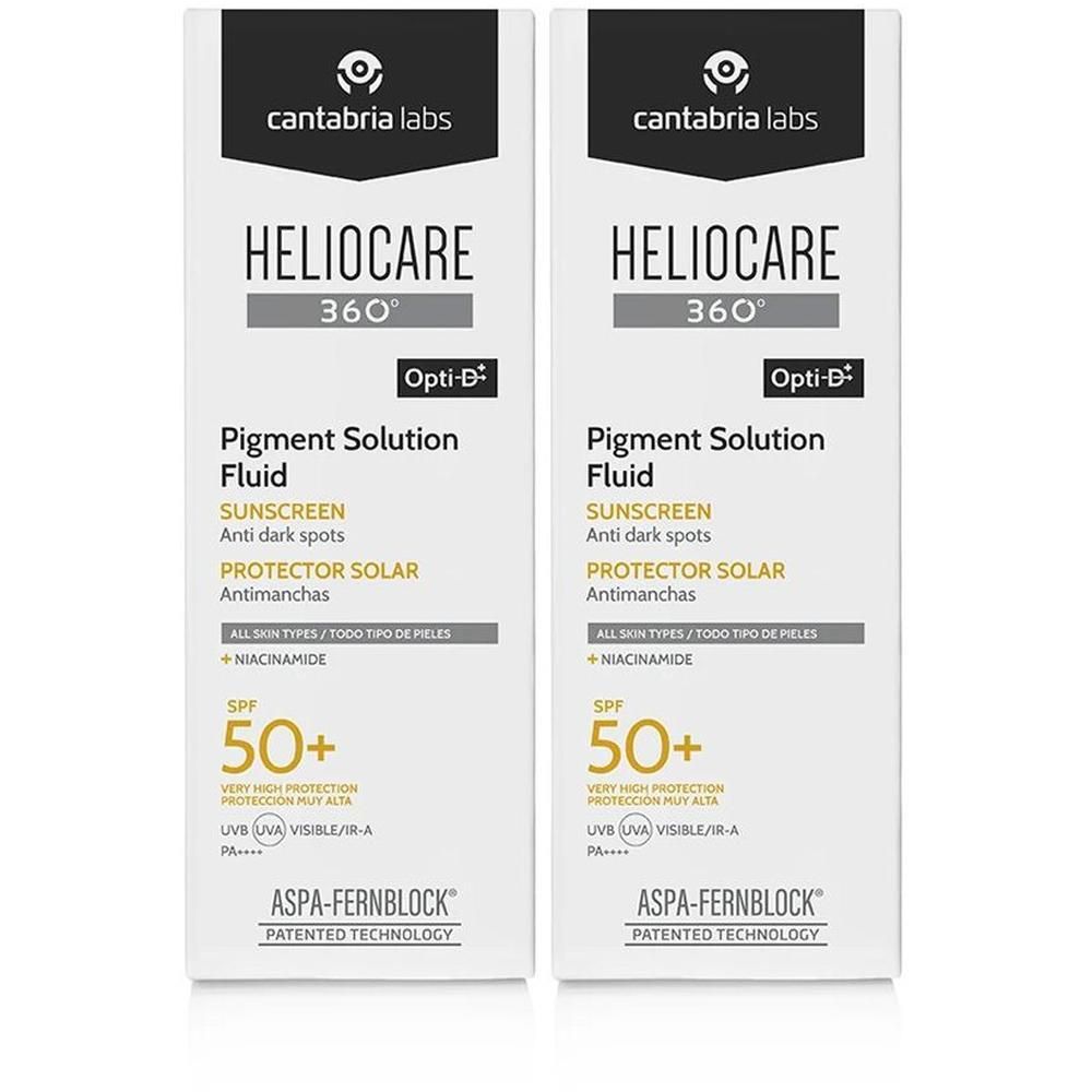 Heliocare 360° Pigment Solution Fluid SPF 50+ 2x 2x50 ml Gel