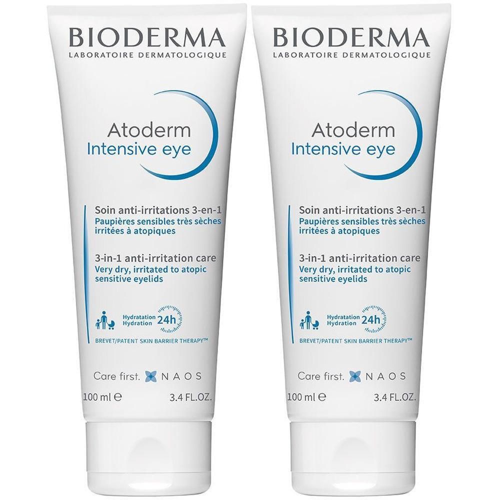 Bioderma Atoderm Intensive eye Augencreme 2x 2x100 ml