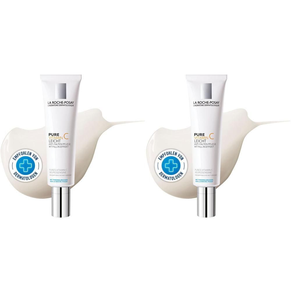 La Roche Posay Pure Vitamin C Leicht 2x 2x40 ml Creme