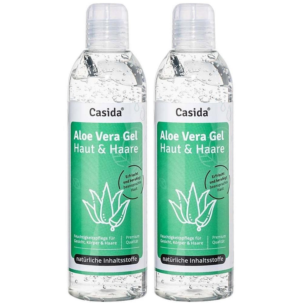 Aloe Vera GEL 99% Pur Haut & Haare 2x 2x200 ml Gel