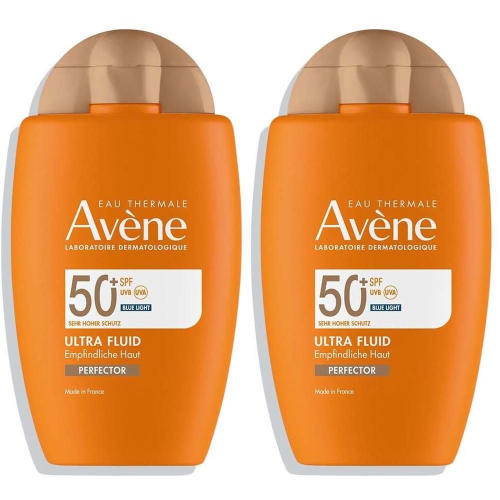 Avene Ultra Fluid Perfector SPF 50+ 2x 2x50 ml Emulsion