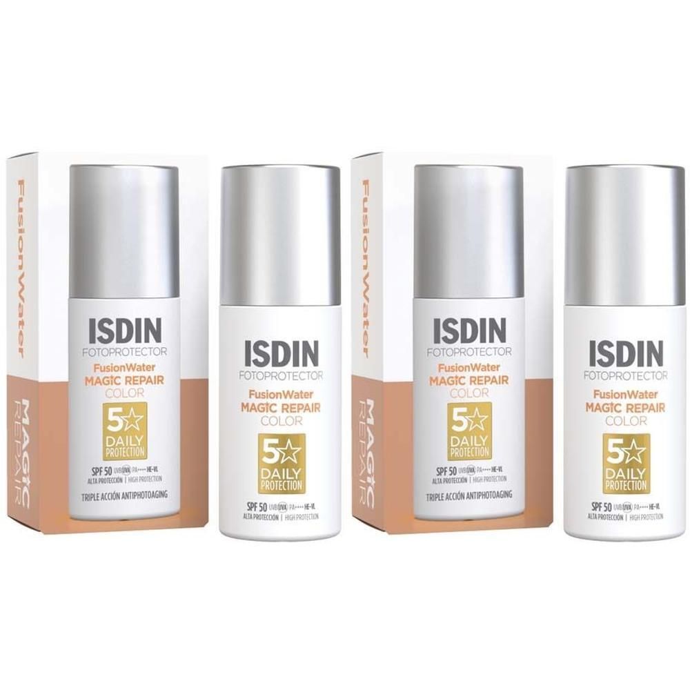 Isdin Fotoprotector Fusion Water Magic Repair Col. 2x 2x50 ml Creme