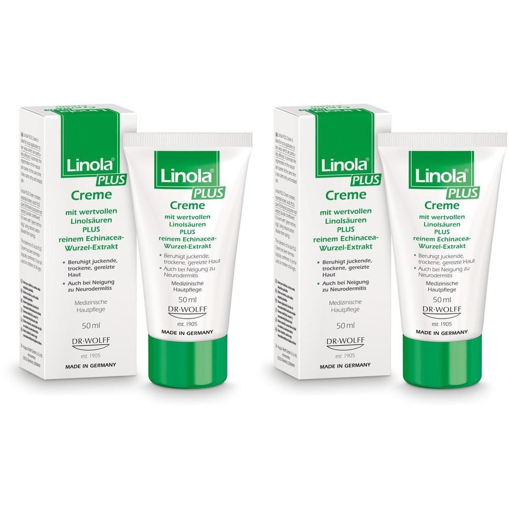 Linola plus Creme 2x 2x50 ml