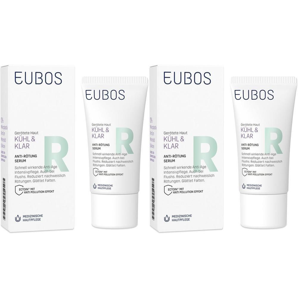 Eubos Kühl & Klar Anti-Rötung Serum 2x 2x30 ml Konzentrat