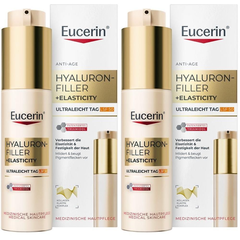 Eucerin Anti-Age Hyaluron-Filler+Elasticity LSF 50 2x 2x50 ml Creme