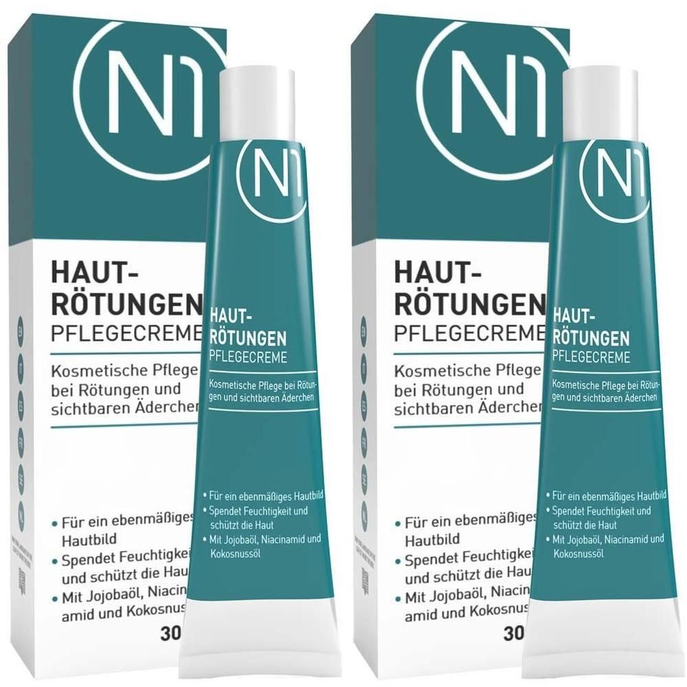 N1 Hautrötungen Pflegecreme 2x 2x30 ml Creme