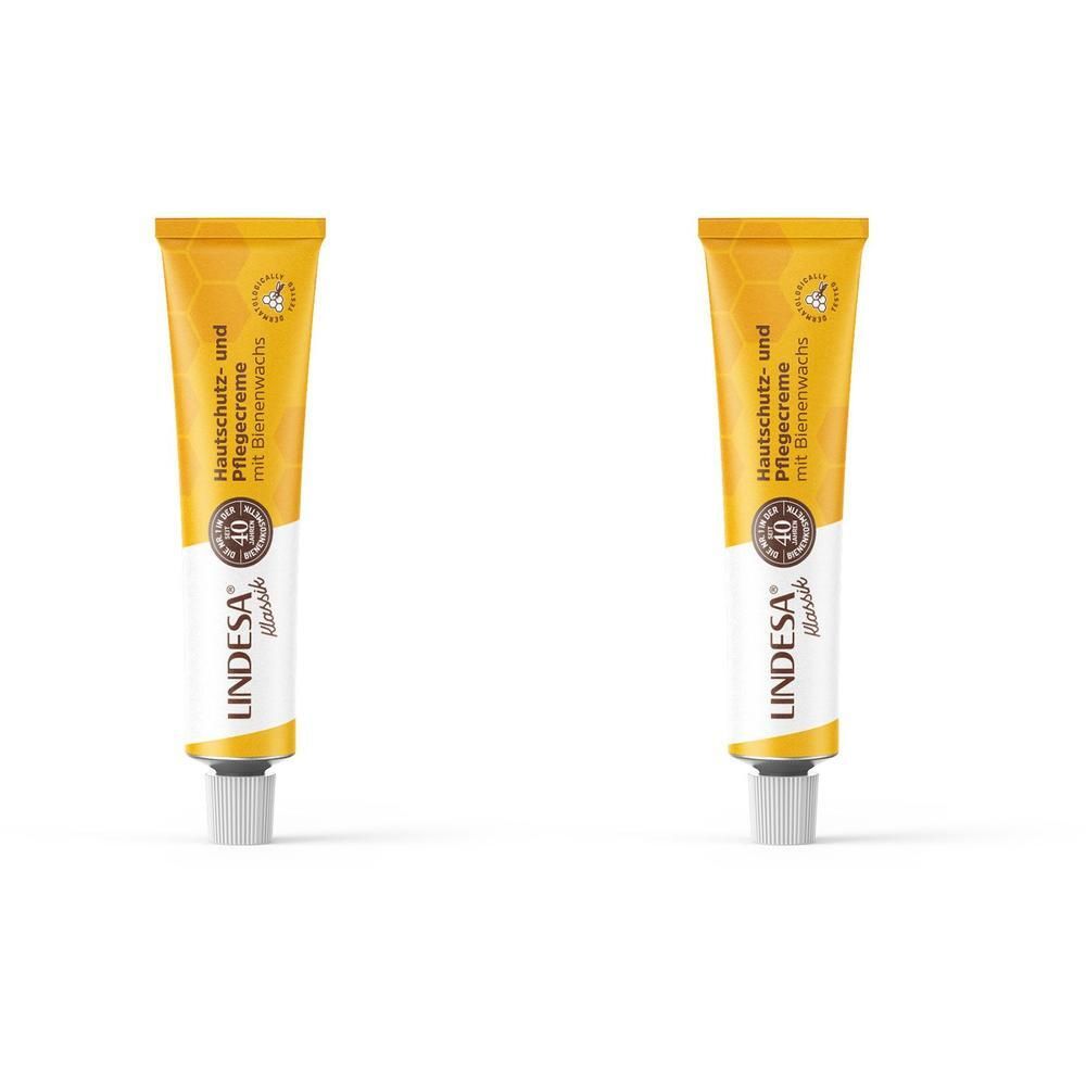 Lindesa Klassik Hautschutz- und Pflegecreme 2x 2x50 ml Creme