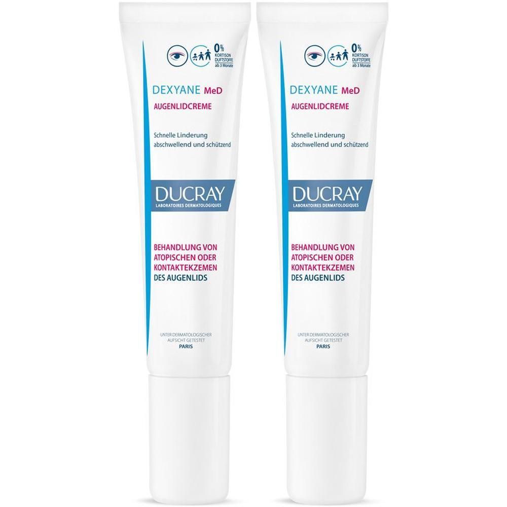 Ducray Dexyane MeD Augenlidcreme 2x 2x15 ml Augencreme